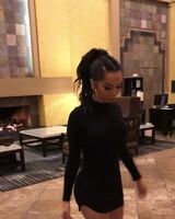 Brittany Renner in one hell of a LBD