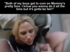 Yay, it's time to cum on Mommy!