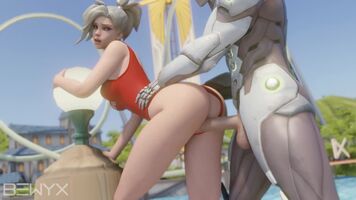 Lifeguard Mercy getting fucked