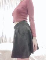 My skirt has pockets! <3 Imagine all the things I could stuff inside them.