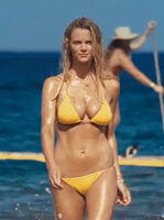 Brooklyn Decker yellow bikini
