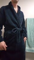bathrobe reveal