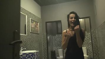 Quick BJ In The Toilet With Lexi Dona