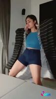 Tridha Choudhury warming her hips up for an intense cowgirl session. I wish I were on the receiving side , those huge boobs on my face and that twerking ass doing the work.