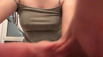 My tits have been so big lately, perfect for a drop 😉
