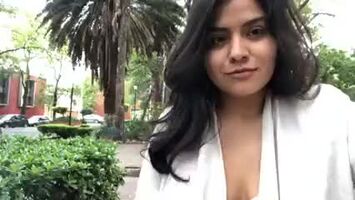 Hot indian beauty Reveal in public place