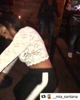 My friend Kelsey shaking her ass at a party part 1
