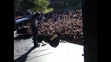 VERY public sex in front of everyone on a stage at a crowded concert in Oslo, Norway