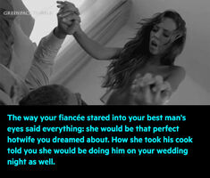 Your fiancée would be the best hotwife ever.
