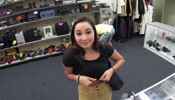 Flashing Boobs at The Store