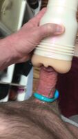 Butt Fleshlight With Vibrating Cock Ring