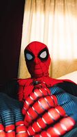 I jizzed in a spidey suit. Threw in some sick spiderman music for comedic effect