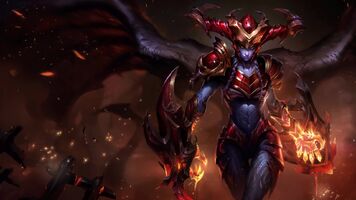 Animated Shyvana Wallpaper with X-ray