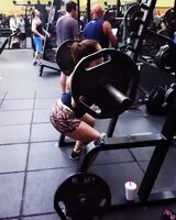 My Friend doing Squats. Getting stronger every day