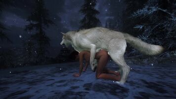 Submitting to a wolf