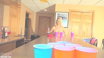 Nikki Sims - Beer Pong Boob Shake