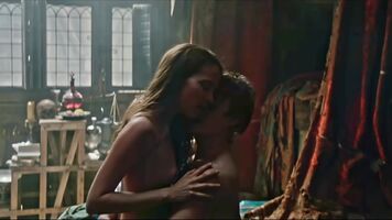 Alicia Vikander - Tulip Fever - Topless / Sex - SMOOTH SLOWMO